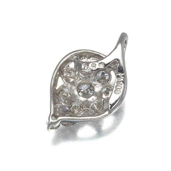 PT900 ダイヤ0.50ペンダントトップ ダイヤ ダイヤモンド 0.50ct ペンダントトップ Pt900 GENJ