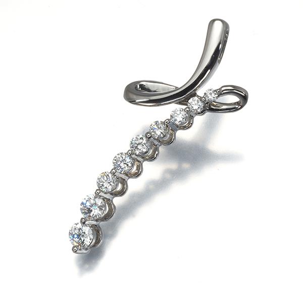 ダイヤ ダイヤモンド 0.50ct ペンダントトップ Pt950 GENJ 限界値下げ