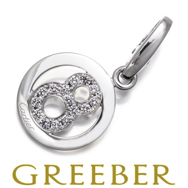 カルティエ ペンダントトップ ダイヤ ダイヤモンド ナンバー No.8 チャーム K18WG BLJ 大幅値下げ品 | Cartier