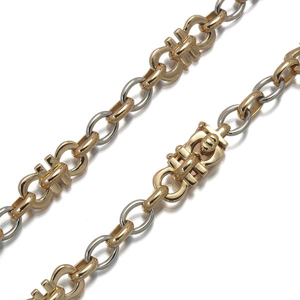 Cartier レア品 カルティエ ブレスレット チェーン コンビカラー K18YG