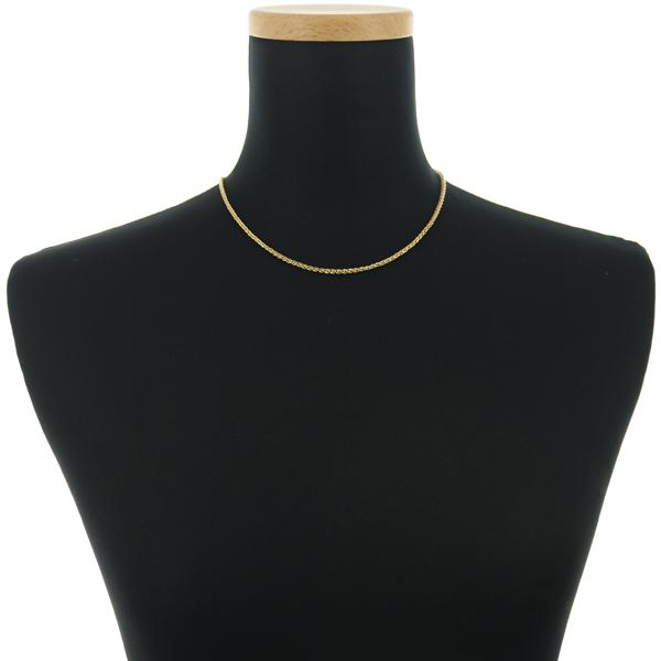 Cartier（カルティエ） チェーンネックレス スパイク 42cm K18YG