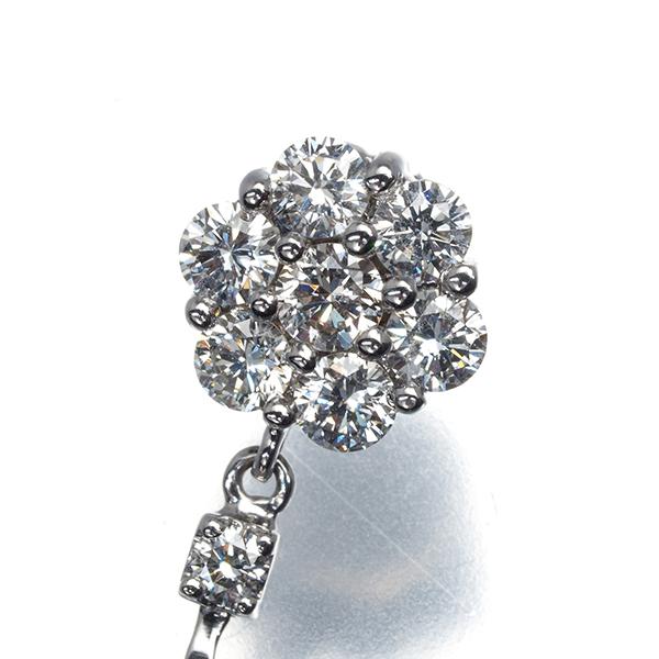 クイーンジュエリー ペンダントトップ ダイヤ ダイヤモンド 0.85ct 