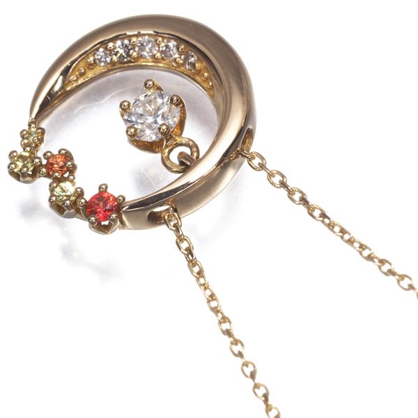 フェスタリア ダイヤ ダイヤモンド 0.154ct サファイア 0.04ct ムーン