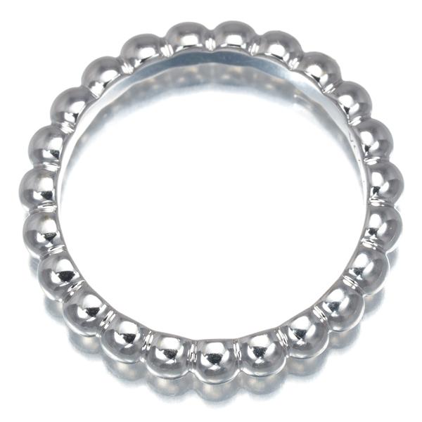 ヴァンクリーフ＆アーペル リング ペルレ ミディアム 51号 K18WG  