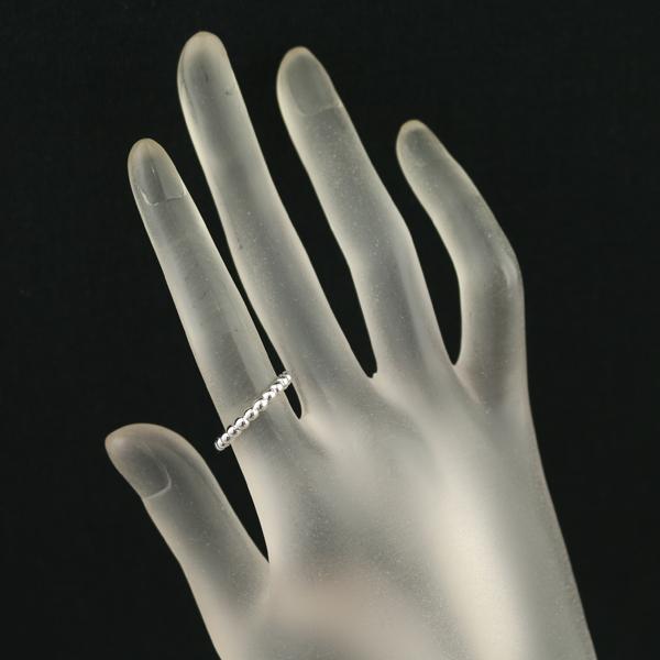 ヴァンクリーフ＆アーペル リング ペルレ ミディアム 51号 K18WG  