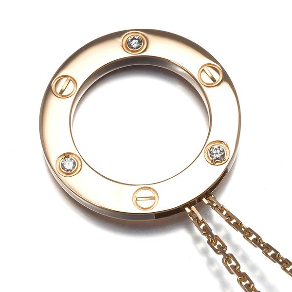 Cartier（カルティエ） ラブネックレス ダイヤ ダイヤモンド サークル