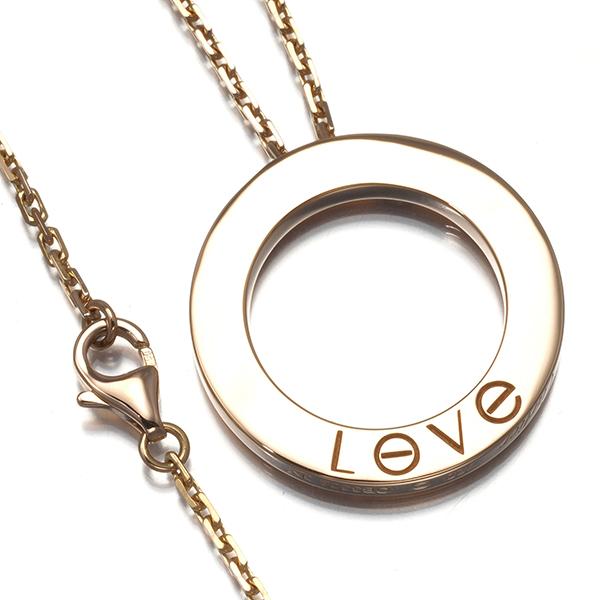 Cartier シルバー　ラブ　サークル　ダイヤネックレス Cartier シルバー ラブ サークル ダイヤネックレス Cartier シルバー