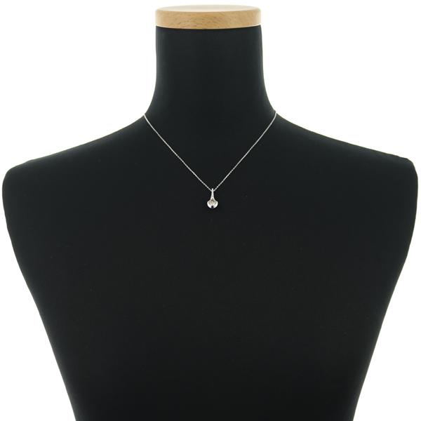 カシケイ ネックレス ダイヤ ダイヤモンド 0.70ct/0.04ct ドッツ K18WG