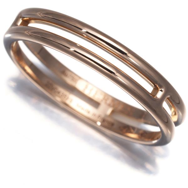 HERMES エルメス リング アリアンヌ 55号 K18PG 指輪 BLJ : グリーバー  