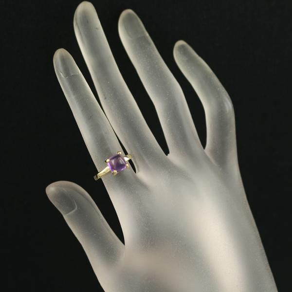 ◇希少☆【ティファニー】オールドティファニー　アメジスト　コンビ　リング　９号 TIFFANY&Co. ティファニー リング アメジスト シュガースタック