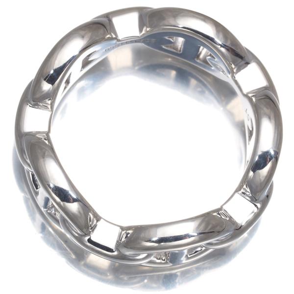 HERMES エルメス シルバー リング シェーヌダンクルアンシェネGM 51 HERMES シェーヌダンクル アンシェネ リング PM/51 シルバー 925