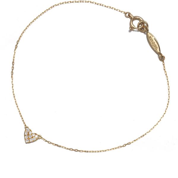 AHKAH　アーカー　ブレスレット　バタフライパヴェ　K18YGイエローゴールド バタフライパヴェ ブレスレット | AHKAH / アーカー | 【公式