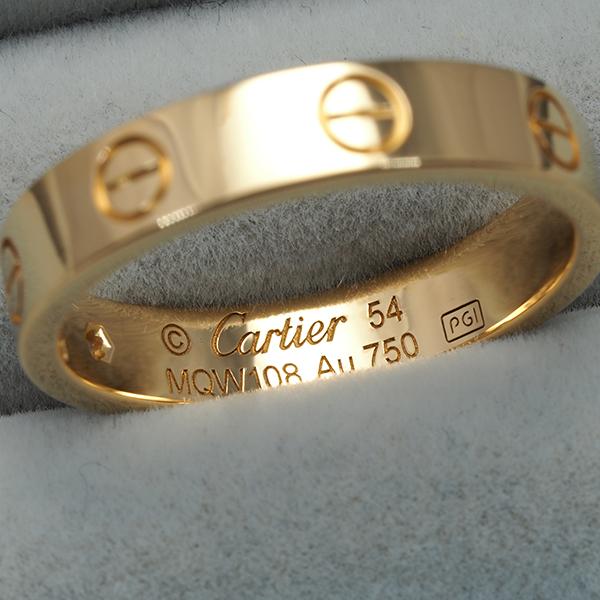 カルティエ ミニラブリング 13号 YG ダイヤ 13 53 K18YG カルティエ ミニラブリング 13号 YG ダイヤ 13 53 K18YG - メルカリ