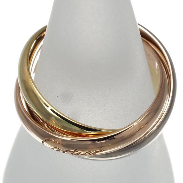 Cartier カルティエ トリニティリング スリーカラー クラシック 52号