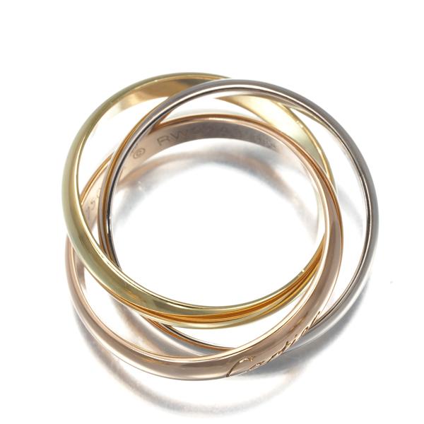 Cartier カルティエ トリニティリング スリーカラー クラシック 52号  