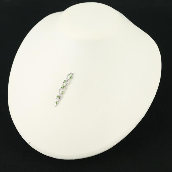 デマントイドガーネット 0.55ct ダイヤ ダイヤモンド 0.25ct