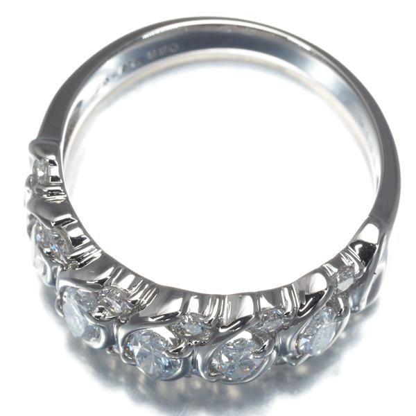 MIKIMOTO ミキモト リング ダイヤ ダイヤモンド 1.08ct 2種カット 11号  