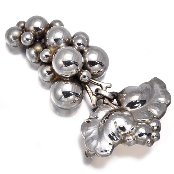 Georg Jensen ジョージジェンセン ブローチ ムーンライトグレープ 葡萄