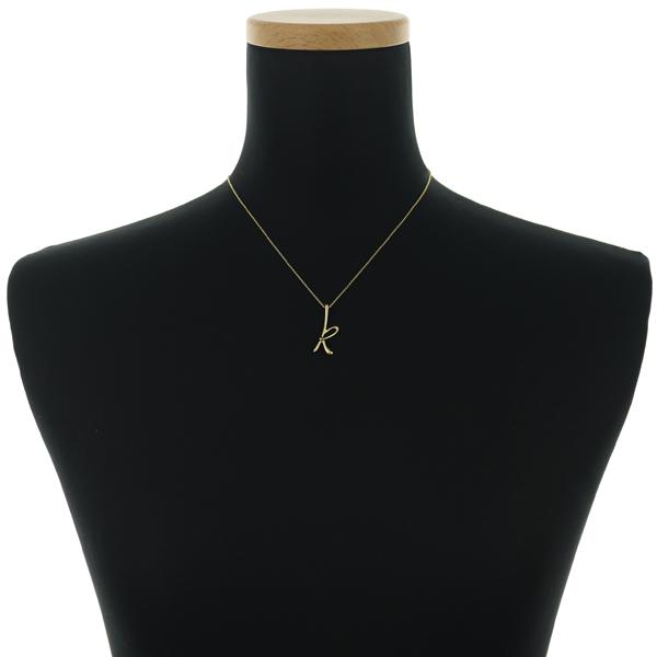 TIFFANY&Co.（ティファニー） ネックレス レター イニシャル K K18YG