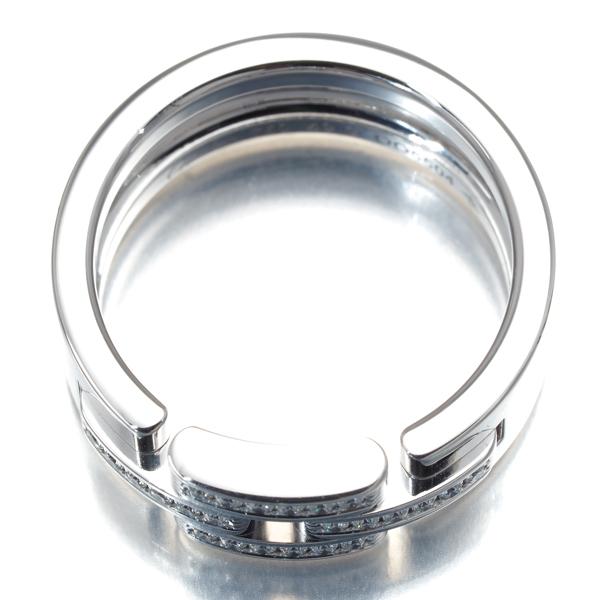 カルティエ Cartier マイヨン ダイヤ入り リング カルティエのマイヨン パンテールです。ダイヤが並んだデザインで