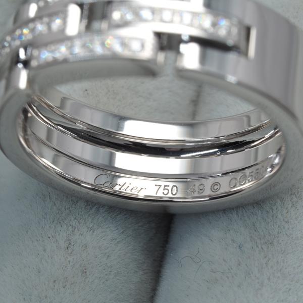 カルティエ Cartier マイヨン ダイヤ入り リング Cartier（カルティエ） リング ダイヤ ダイヤモンド マイヨン