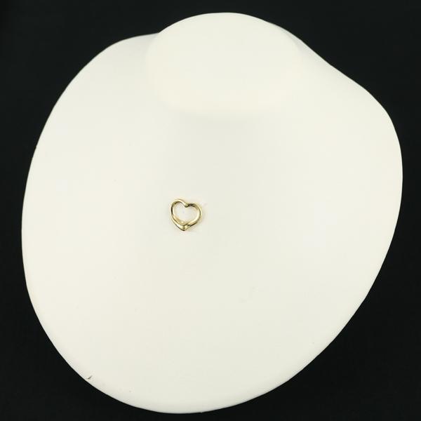 TIFFANY&Co. ティファニー ペンダントトップ オープンハート K18YG BLJ