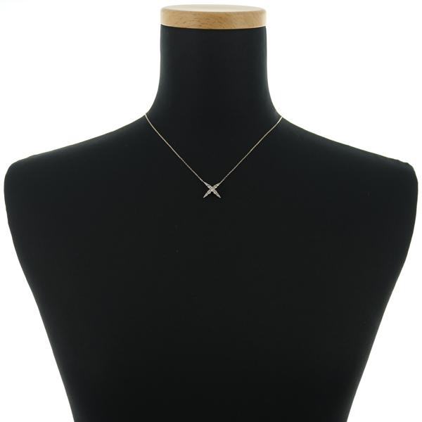 カシケイ ネックレス ダイヤ ダイヤモンド 0.45ct ネイキッド K18BG