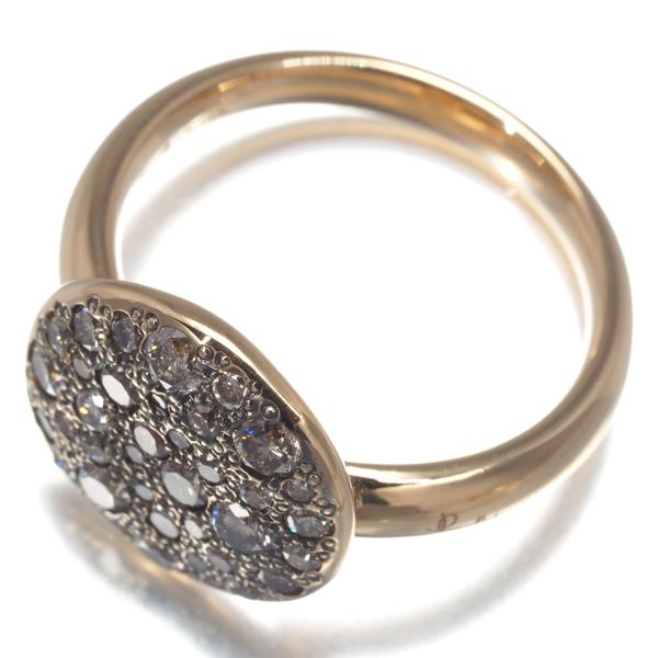 ポメラート リング ダイヤ ダイヤモンド サッビア 9号 K18PG/WG  