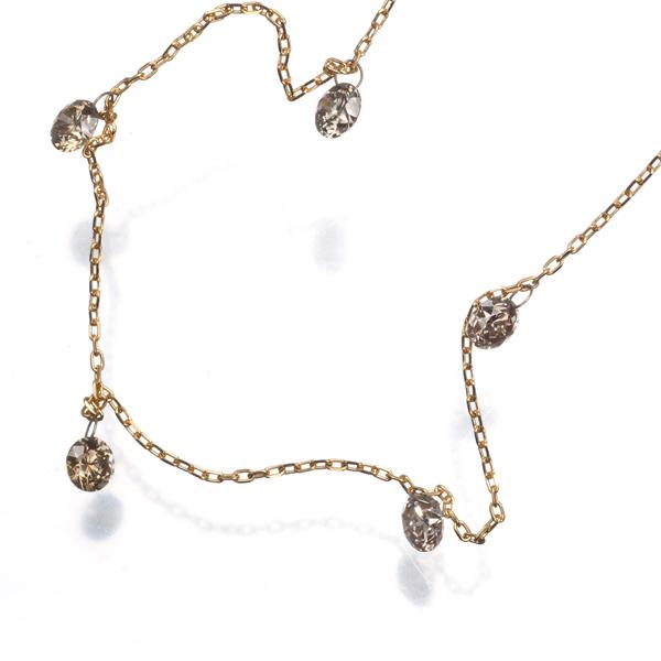 GSTV 専用箱付き K18WG／YG ブラウンダイヤ０、３　サイズ９号 GSTV 専用箱付き K18WG／YG ブラウンダイヤ0、3 サイズ9号 GSTV◇K18YG