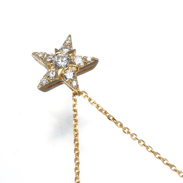 STAR JEWELRY スタージュエリー ネックレス ダイヤ ダイヤモンド 0.16  