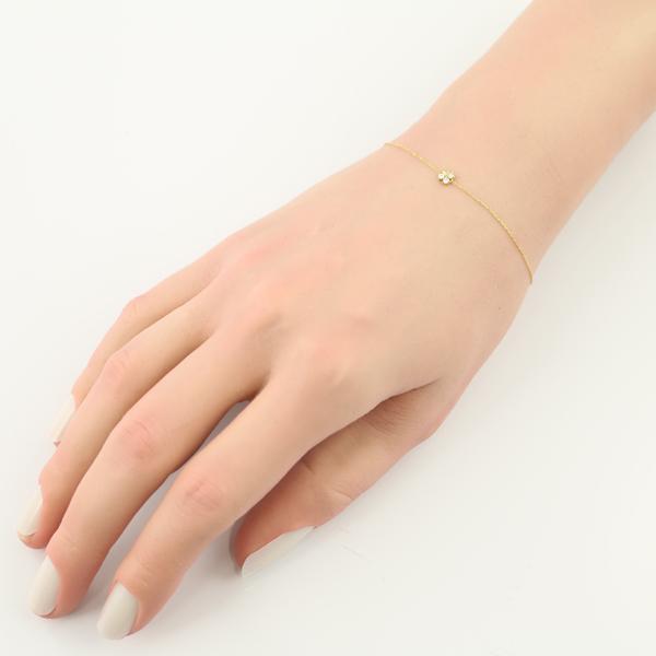 AHKAH ブレスレット18Kイエローゴールドダイヤ 箱なし AHKAH ブレスレット