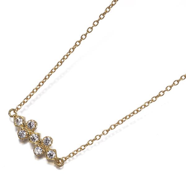 限定値下げ！AHKAH K18YG ダイヤ ブレスレット AHKAH アーカー ブレスレット ダイヤ ダイヤモンド ティア 一粒