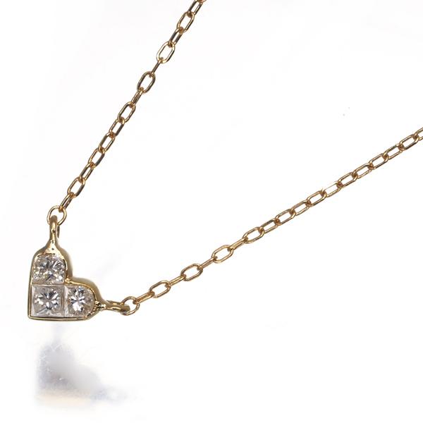 ダイヤ ダイヤモンド 0.10ct ハート ミステリーセッティング 