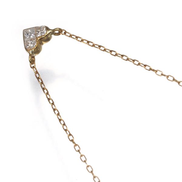 ダイヤ ダイヤモンド 0.10ct ハート ミステリーセッティング 