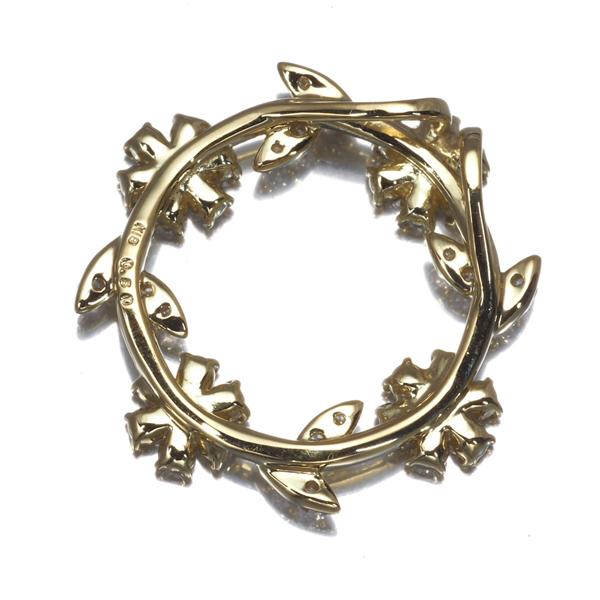 ダイヤ ダイヤモンド 0.50ct フラワー サークル ペンダントトップ