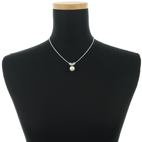 MIKIMOTO（ミキモト） ネックレス パール 真珠 11.3mm ダイヤ