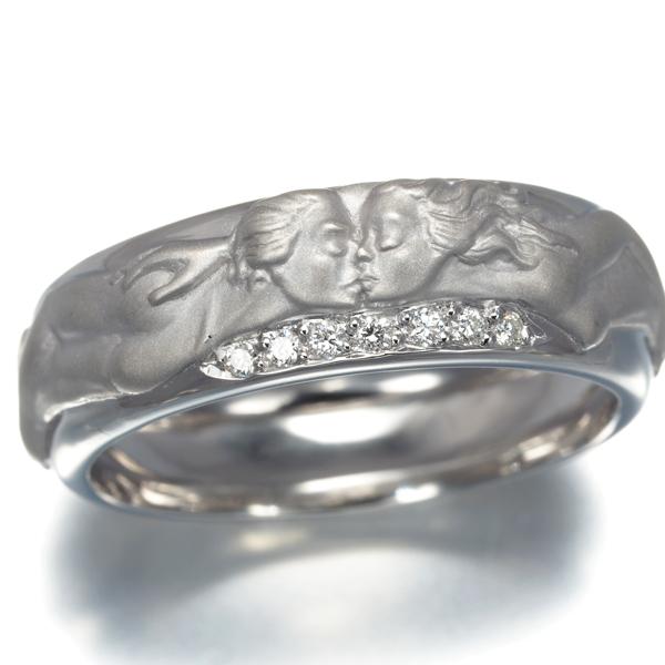 カレライカレラ リング ダイヤ ダイヤモンド アダム＆イブ 17号 K18WG