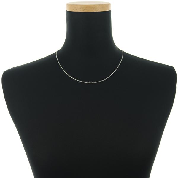 Cartier（カルティエ） チェーンネックレス 2Cチャーム 50cm K18WG BLJ