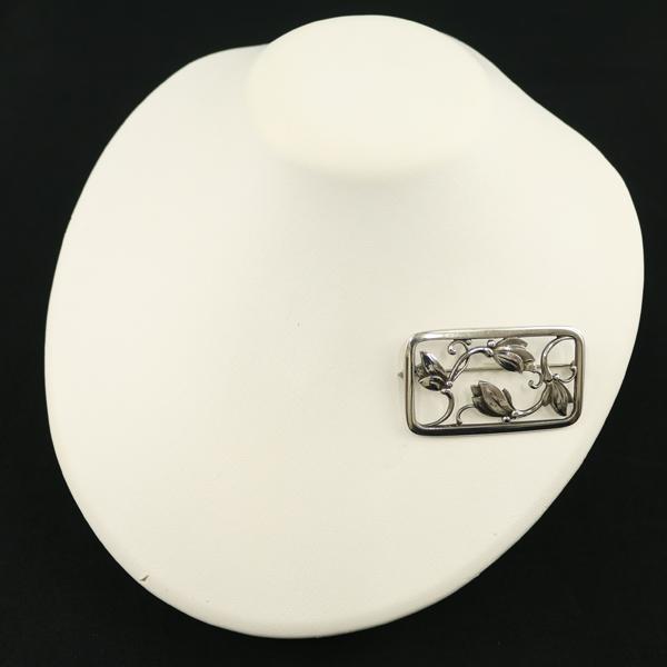   295 シルバー　ブローチ　フラワー　925 Georg Jensen（ジョージ ジェンセン） ブローチ 295 フラワー シルバー