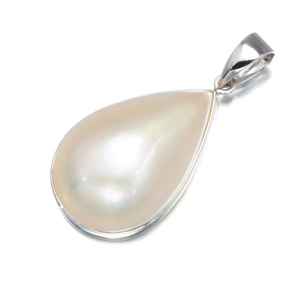 TASAKI（タサキ） ペンダントトップ マベパール 真珠 ティアドロップ