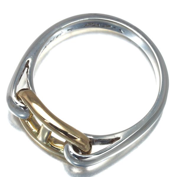 HERMES（エルメス） リング シェーヌダンクル 12号 シルバー 925/K18YG 