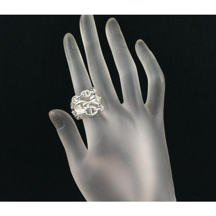 エルメス シェーヌダンクル アンシェネ GM リング 54 シルバー925 楽天市場】エルメス シェーヌダンクル アンシェネ GM #54 リング