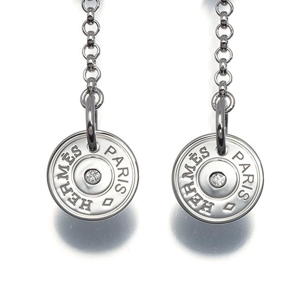 HERMES（エルメス） ピアス ダイヤ ダイヤモンド セリエ クルードセル