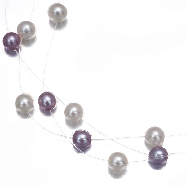 【テリ強✨】TASAKI ベビーパール ブレスレット 3連 本真珠 silver TASAKI（タサキ） ブレスレット ベビーパール 真珠 3.8mm K18YG