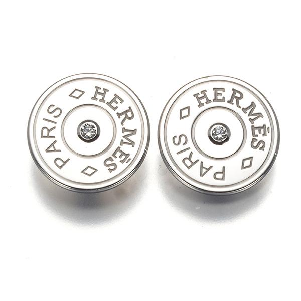 HERMES（エルメス） ピアス ダイヤ ダイヤモンド セリエ クルードセル
