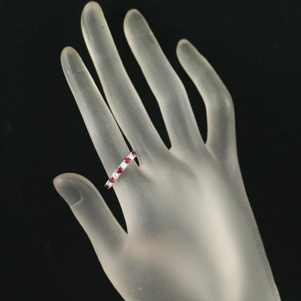 TASAKI（タサキ） リング ルビー ダイヤ ダイヤモンド 0.28ct 12号 