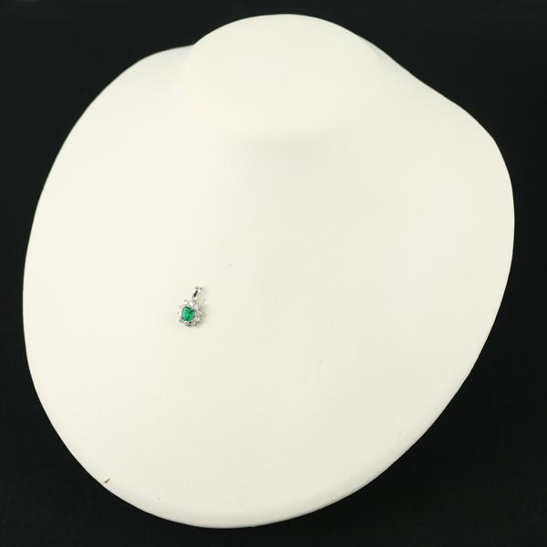 エメラルド 0.395ct ダイヤ ダイヤモンド 0.31ct クラシック