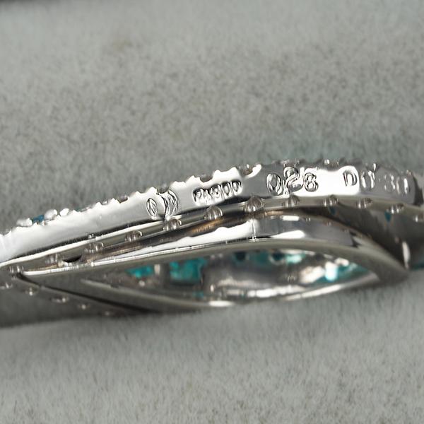 専用 Pt900 パライバトルマリン・ダイヤモンド ペンダントトップ TASAKI（タサキ） ペンダントトップ パライバトルマリン 0.28ct/0.17ct