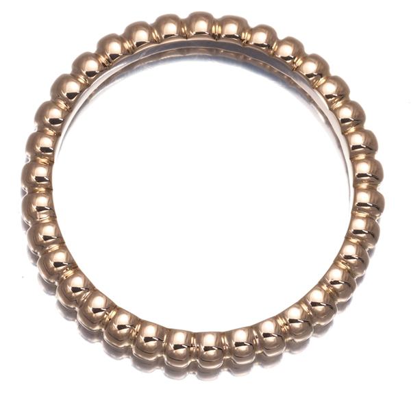 ヴァンクリーフ&アーペル リング ペルレ スモール 45号 K18PG 指輪 BLJ  