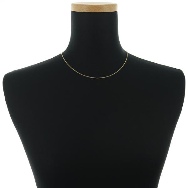 カルティエ　チェーンネックレス　18k 48cm Cartier カルティエ チェーンネックレス 48cm K18YG BLJ